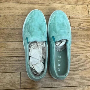 [38/8-8.5]Colmar Original Green Slip In Platform  Sneakers
